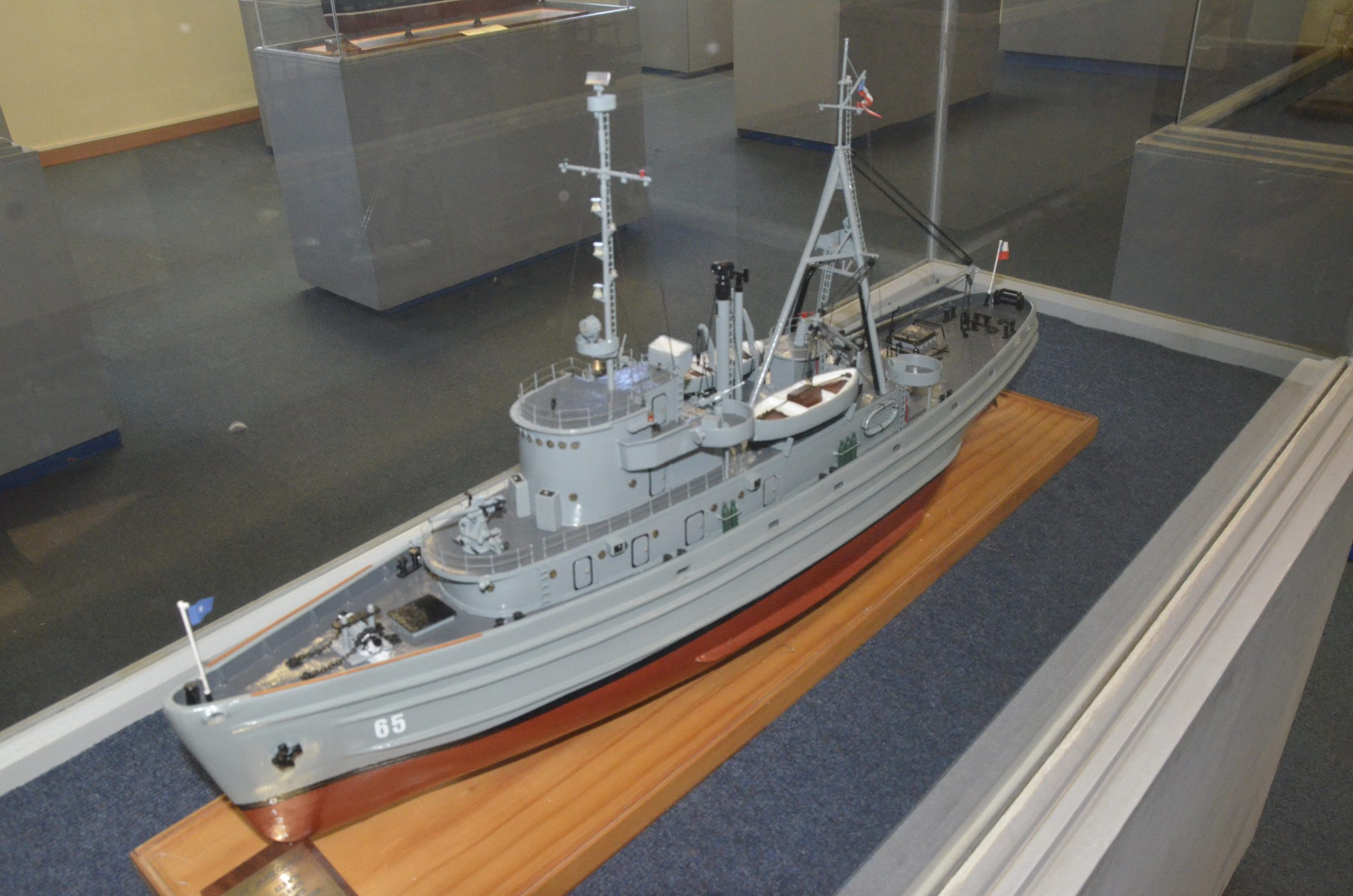 Sala Modelismo Naval - Museo Maritimo Nacional